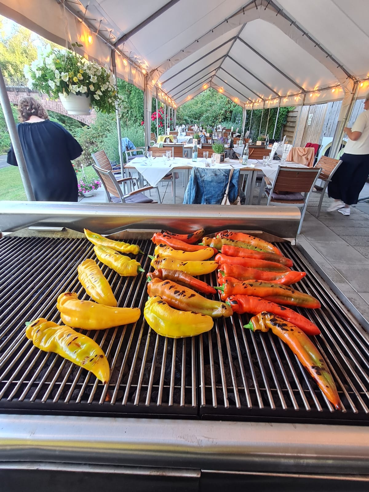 Grillstation für Events im Restaurant Picok